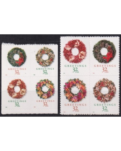 F-EX61365 USA US MNH 1998 CHRISTMAS NAVIDAD GREETINGS FLOWER.