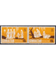 F-EX61473 GIBRALTAR MNH 1980 CHRISTMAS NAVIDAD CHILDREN DRAWING.