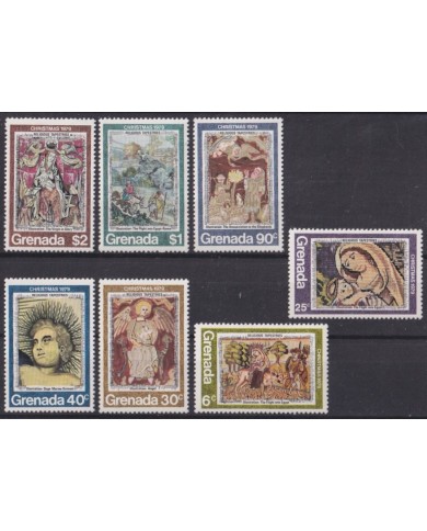 F-EX61479 GRENADA MNH 1979 CHRISTMAS NAVIDAD RELIGIOUS TAPESTRIES.
