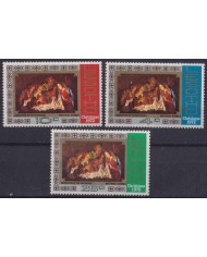 F-EX61493 LESOTH0 MNH 1972 CHRISTMAS NAVIDAD ART PAINTING MATTHIAS STOMER.