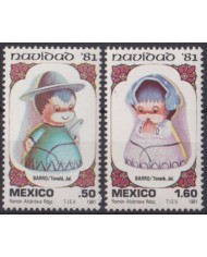 F-EX61502 MEXICO MNH 1981 CHRISTMAS NAVIDAD CHILDREN.