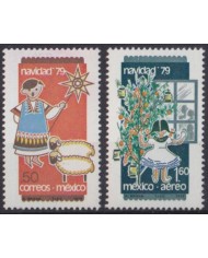 F-EX61503 MEXICO MNH 1979 CHRISTMAS NAVIDAD CHILDREN DRAWING.