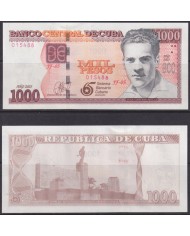 2025-BK-2 CUBA UNC 2025 1000$ JULIO ANTONIO MELLA. 65th SISTEMA BANCARIO CONMEMORATIVE.