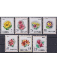 F-EX61745 ALBANIA SHIQIPERIA MNH 1968 FLOWER FLORES.