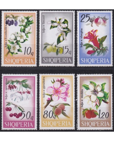 F-EX61675 ALBANIA SHIQIPERIA MNH 1969 FLOWER FLORES.