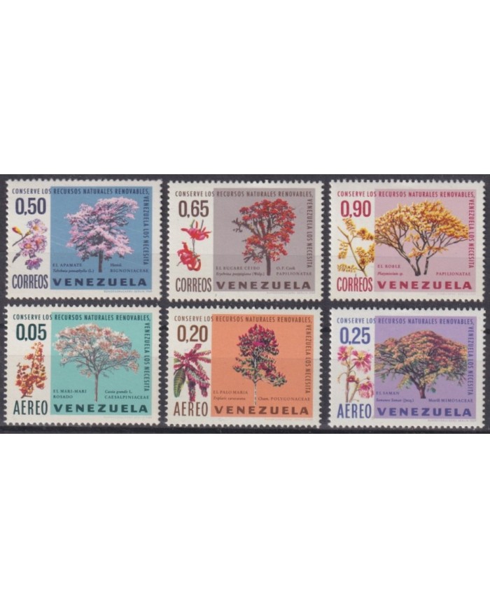 F-EX61779 COMORES MNH 1969 TREE FLOWER FLORES RECURSOS RENOVABLES.
