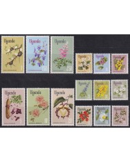 F-EX59868 UGANDA MNH 1969 FLOWER FLORES FRUIT.