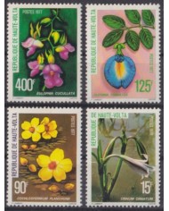 F-EX61765 UPPER VOLTA BURKINA FASO MNH 1977 FLOWER FLORES.