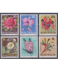 F-EX61749 AUSTRALIA MNH 1968 FLOWER FLORES.