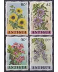 F-EX61756 ANTIGUA MNH 1978 FLOWER FLORES.