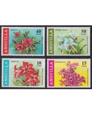 F-EX61678 ANGUILLA MNH 1969 FLOWER FLORES.