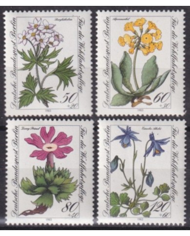F-EX61740 GERMANY BERLIN MNH 1983 FLOWER FLORES.