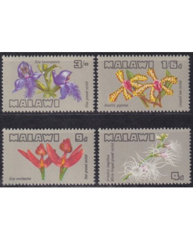 F-EX61774 MALAWI MNH 1969 ORCHID ORQUIDEAS FLOWER FLORES.