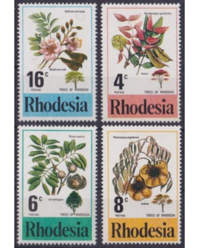 F-EX61757 RHODESIA MNH 1976 FLOWER FLORES.