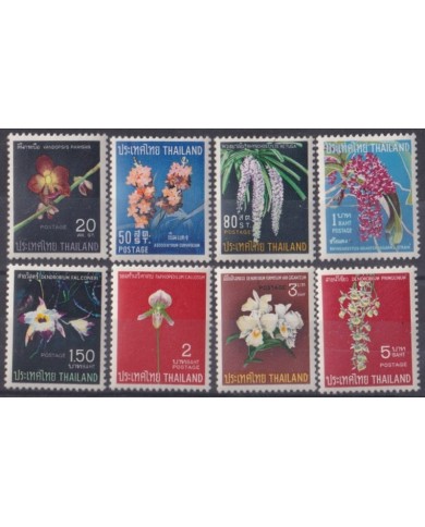 F-EX61743 THAILAND MNH 1967 ORCHID ORQUIDEAS FLOWER FLORES.
