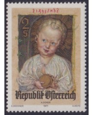 F-EX61569 AUSTRIA MNH 1971 CHRISTMAS NAVIDAD ART PAINTING ALBERT DURER.