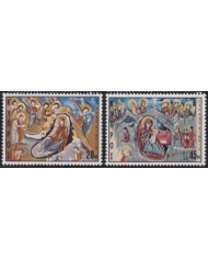 F-EX61586 CYPRUS MNH 1969 CHRISTMAS NAVIDAD ART PAINTING NATIVITY MADONNA.