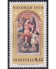 F-EX61558 VENEZUELA MNH 1970 CHRISTMAS NAVIDAD ART PAINTING JUAN PEDRO LOPEZ.