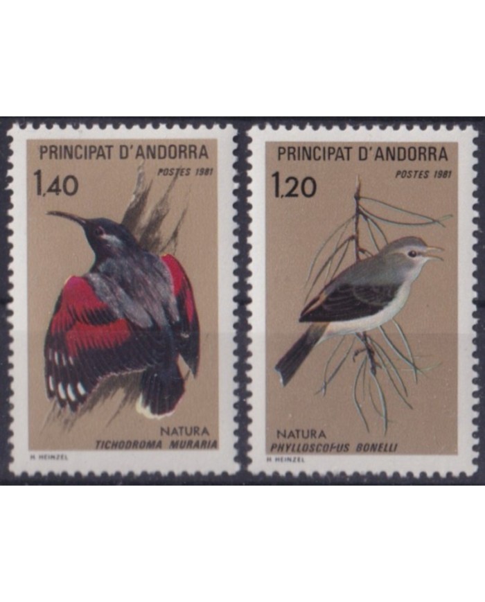 F-EX61611 ANDORRA MNH 1991 AVES PAJAROS PIGEON BIRD OISEAUX VÖGEL.