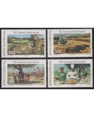 F-EX61667 BOPHUTHATSWANA RSA MNH 1988 NATURE NATIONAL PARK BOARD HUNTING TIGER.