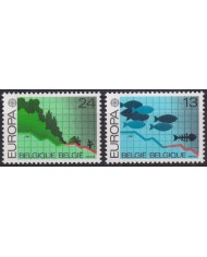 F-EX61618 BELGIUM BELGIQUE MNH 1986 EUROPE CONTAMINATION POLLUTION.