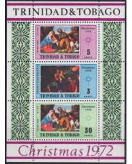 F-EX61793 TRINIDAD & TOBAGO MNH 1972 CHRISTMAS NAVIDAD ART PAINTING TITIAN.