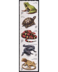 F-EX61026 USA US MNH 2003 FAUNA WILDLIFE ANPHIBIAN FROG LIZARD TURTLE GECKO.