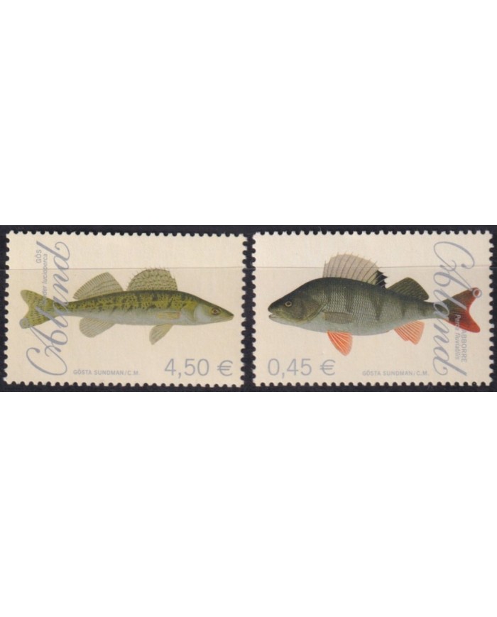 F-EX61656 ALAND MNH 2008 MARINE WILDLIFE CONSERVATION REEF FISH.