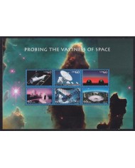 F-EX59846 USA US MNH 2000 COSMOS PROBING VASTNESS OF SPACE RADAR ROCKET.