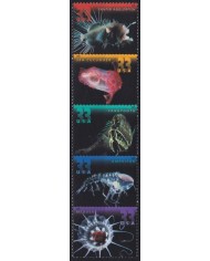 F-EX61384 USA US MNH 2000 DEEP SEA CREATURES MEDUSA FANTOOTH ANGLERFISH.