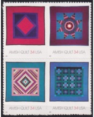 F-EX61390 USA US MNH 2001 AMISH QUILT.