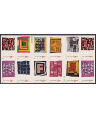 F-EX61414 USA US MNH 2006 GEE´S BEND QUILT ADHESIVE BOOKLED OF 20.