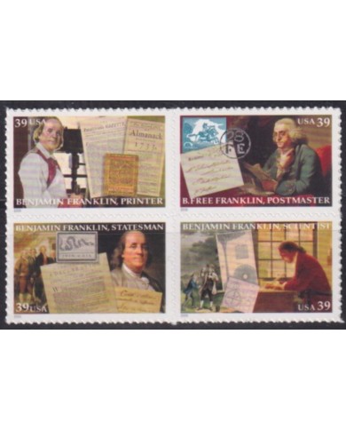 F-EX61420 USA US MNH 2006 BENJAMIN FRANKLIN SCIENCE.