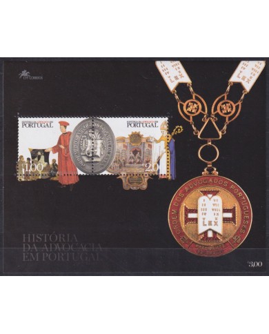 F-EX61216 PORTUGAL MNH 2003 HISTORY OF ADVOCACY MEDALS.