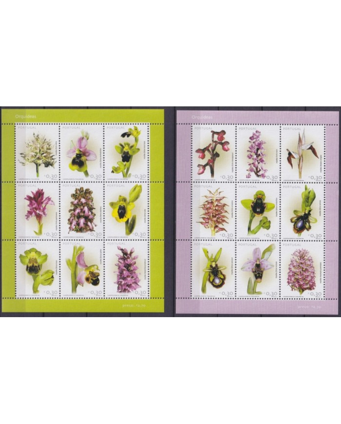 F-EX59897 PORTUGAL MNH 2003 FLOWER ORCHID ORQUIDEAS FLORES.