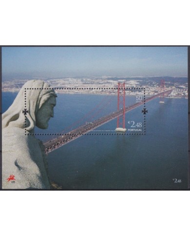 F-EX61960 PORTUGAL MNH 2009 BRIDGE & CRISTO REI SANCTUARY.