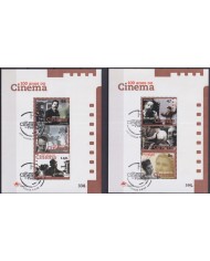 F-EX61225 PORTUGAL FINE USED 1996 CENTENARY OF CINEMA MOVIE FILMS.