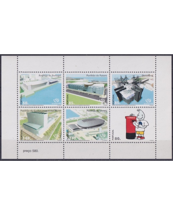 F-EX61977 PORTUGAL MNH 1998 LISBOA WORLD EXPO.