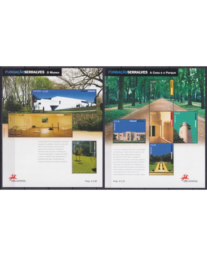 F-EX61241 PORTUGAL MNH 2005 SERRALVES FUNDATION MUSEUM & FOREST PARK.