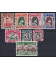 F-EX57552 INDIA FEUDATARY STATE BAHAWALPUR SERVICE 1948 STAMPS LOT.