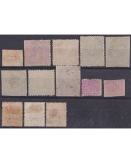 F-EX57553 INDIA FEUDATARY STATE FARIDKOT 1879-96 STAMPS LOT.