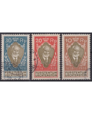 F-EX58901 LIECHTENSTEIN 1928 USED PRINCE JOHN II CATALOGUE +40€.
