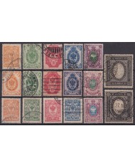 F-EX59394 FINLAND SOUMI RUSSIA OCCUPATION USED 1901-16 +400€ CATALOGUE.