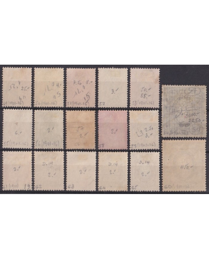 F-EX59394 FINLAND SOUMI RUSSIA OCCUPATION USED 1901-16 +400€ CATALOGUE.