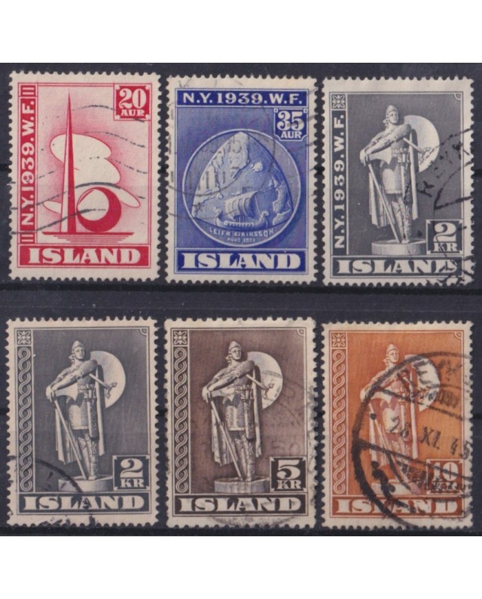 F-EX59360 ICELAND ISLAND 1939 NEW YORK FAIR +100€.