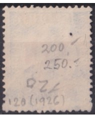 F-EX59366 ICELAND ISLAND 1926 KING CHRISTIAN X NEW VALUE OVERPRINT +40€.