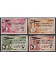F-EX58916 CIRENAICA LIBYA ITALY OCCUPATION 1934 AIRMAIL ROMA – BUENOS AIRES