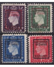 F-EX57744 BURMA RANGOON 1944 GERMANY WWII PROPAGANDA FORGERIES LIQUIDATION OF EMPIRE.
