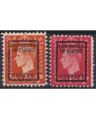 F-EX57745 ST VINCENT 1944 GERMANY WWII PROPAGANDA FORGERIES LIQUIDATION OF EMPIRE.