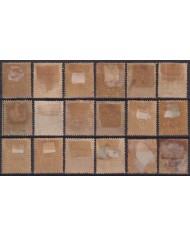 F-EX57262 INDOCHINE FRANCE 1889-1908 STAMPS LOT + 160€.